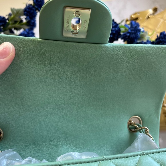 Sold RARE Chanel Pastel mini rectangle bag - Picture 14 of 17